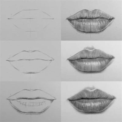 Sketch How to Draw Lips: A Journey into the Art of Expression